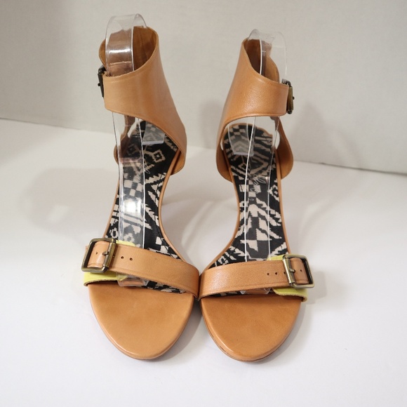 Sam Edelman Shoes - SAM EDELMAN Brown Tan Leather Sandals Sz 7.5